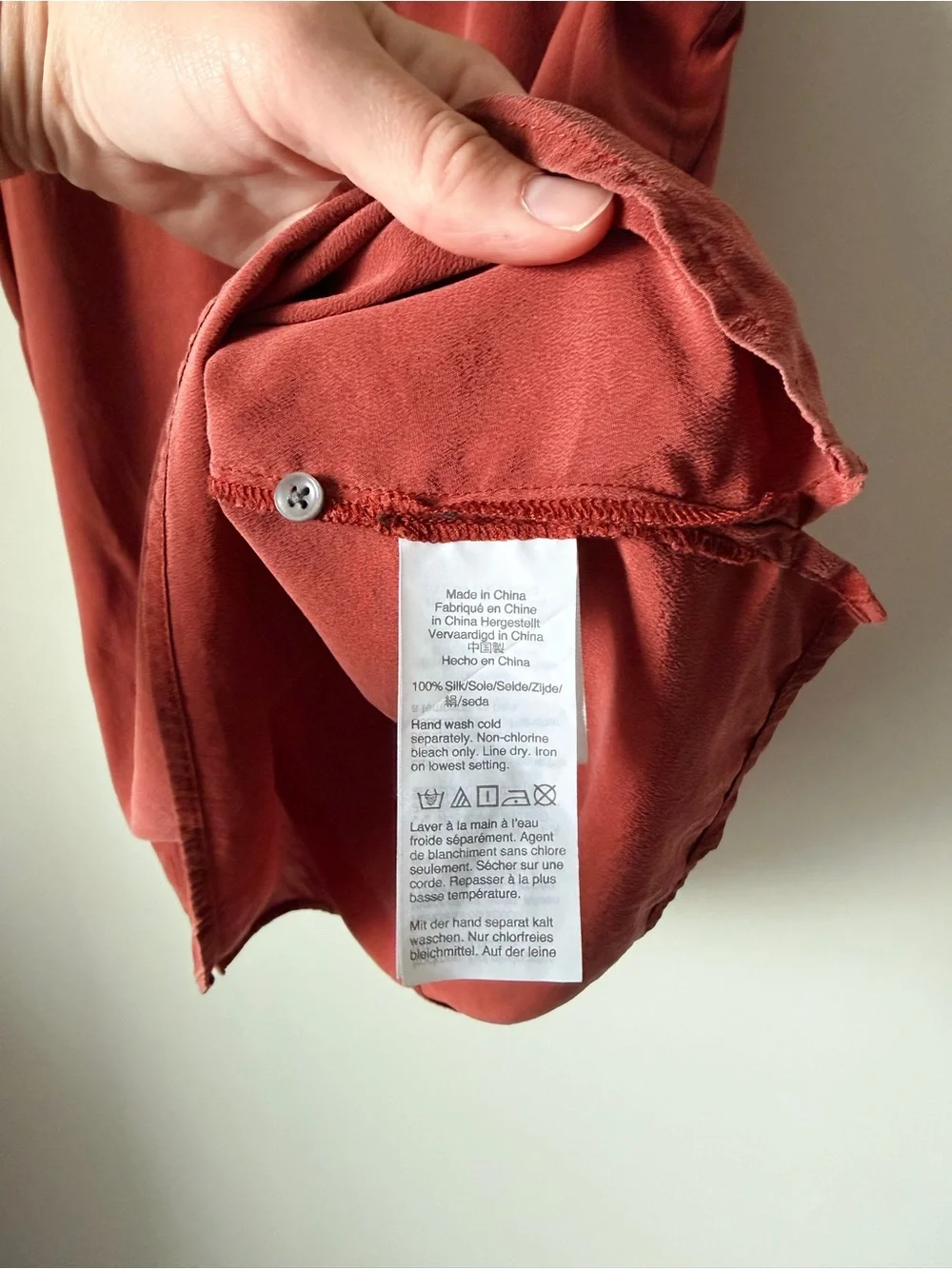J. Crew 100% silk